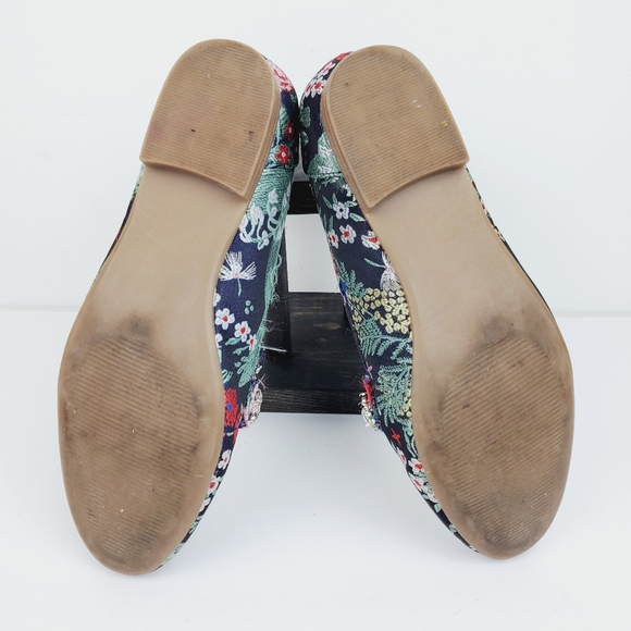 Shoedazzle Cathleen Rhinestone Floral Flat 7.5 - Picture 10 of 10